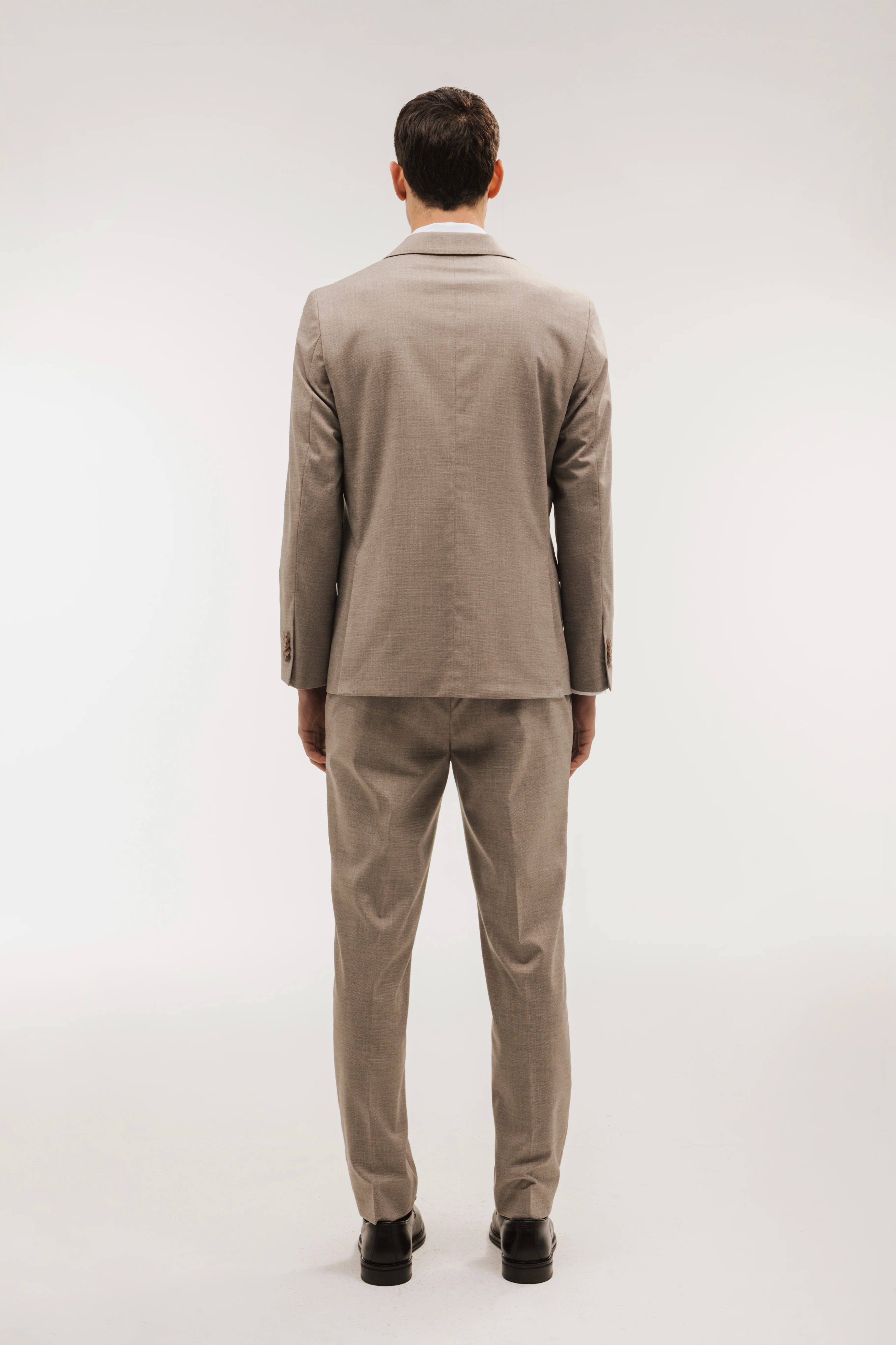 Americana traje slim fit falso liso - Image 5