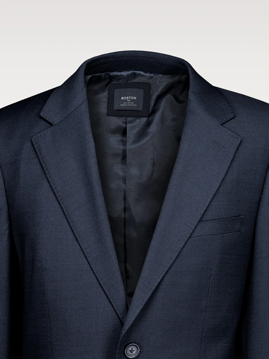 Americana traje lana slim fit falso liso - Image 7