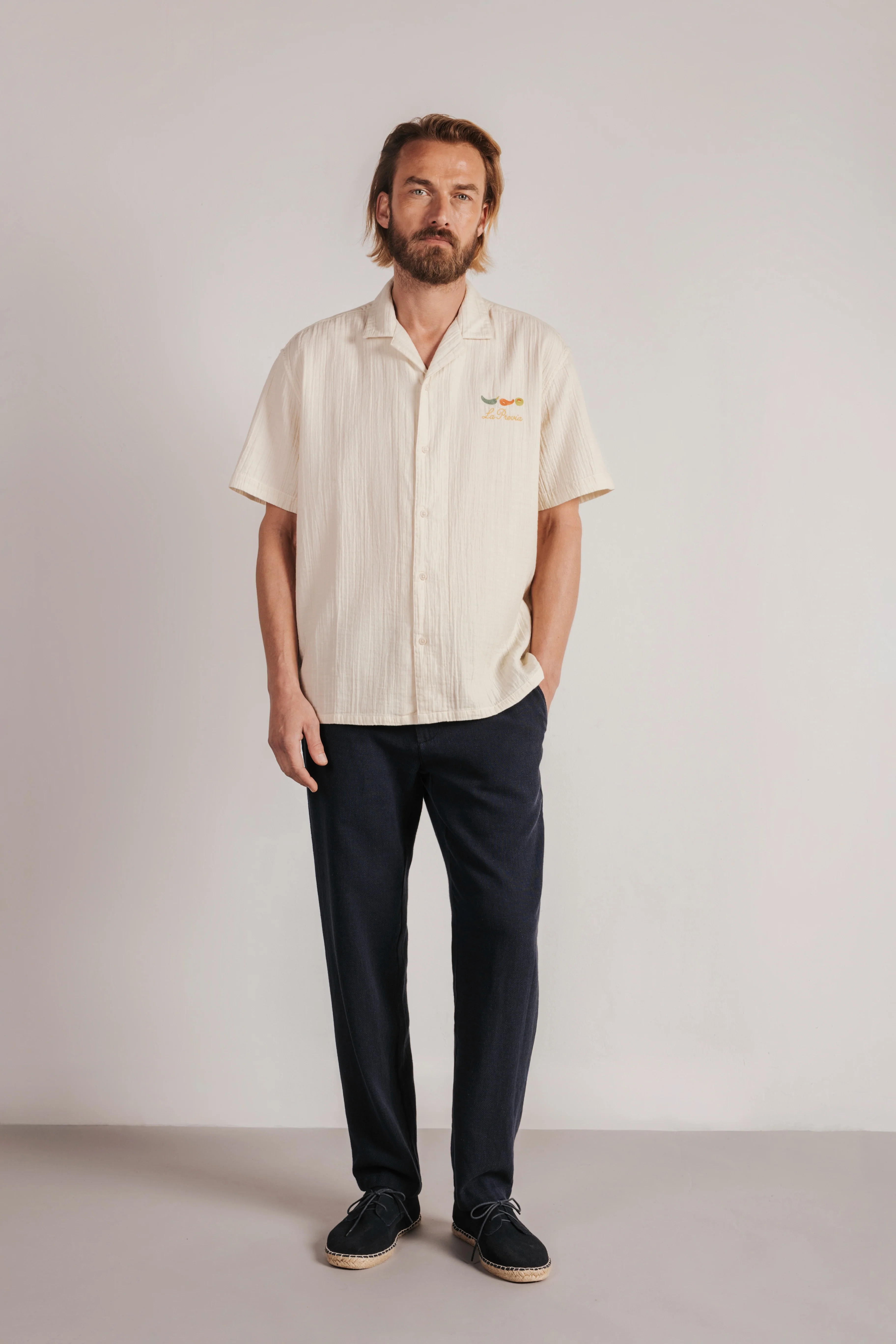 Camisa manga corta bordado - Image 3