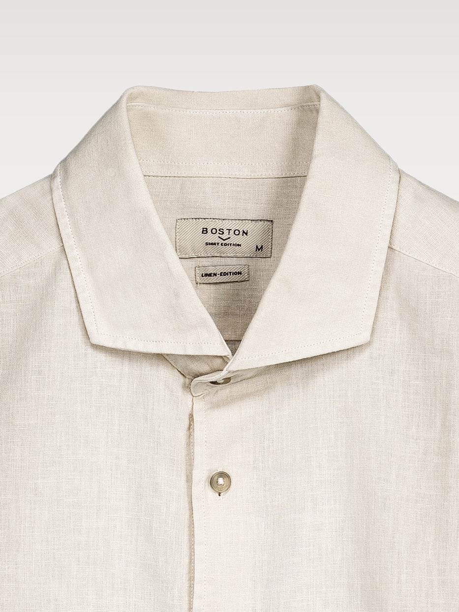 Camisa regular fit lino - Image 2