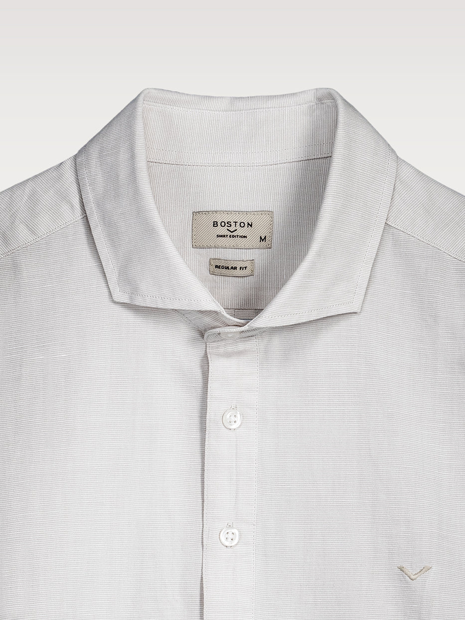 Camisa regular fit polera rayas - Image 2