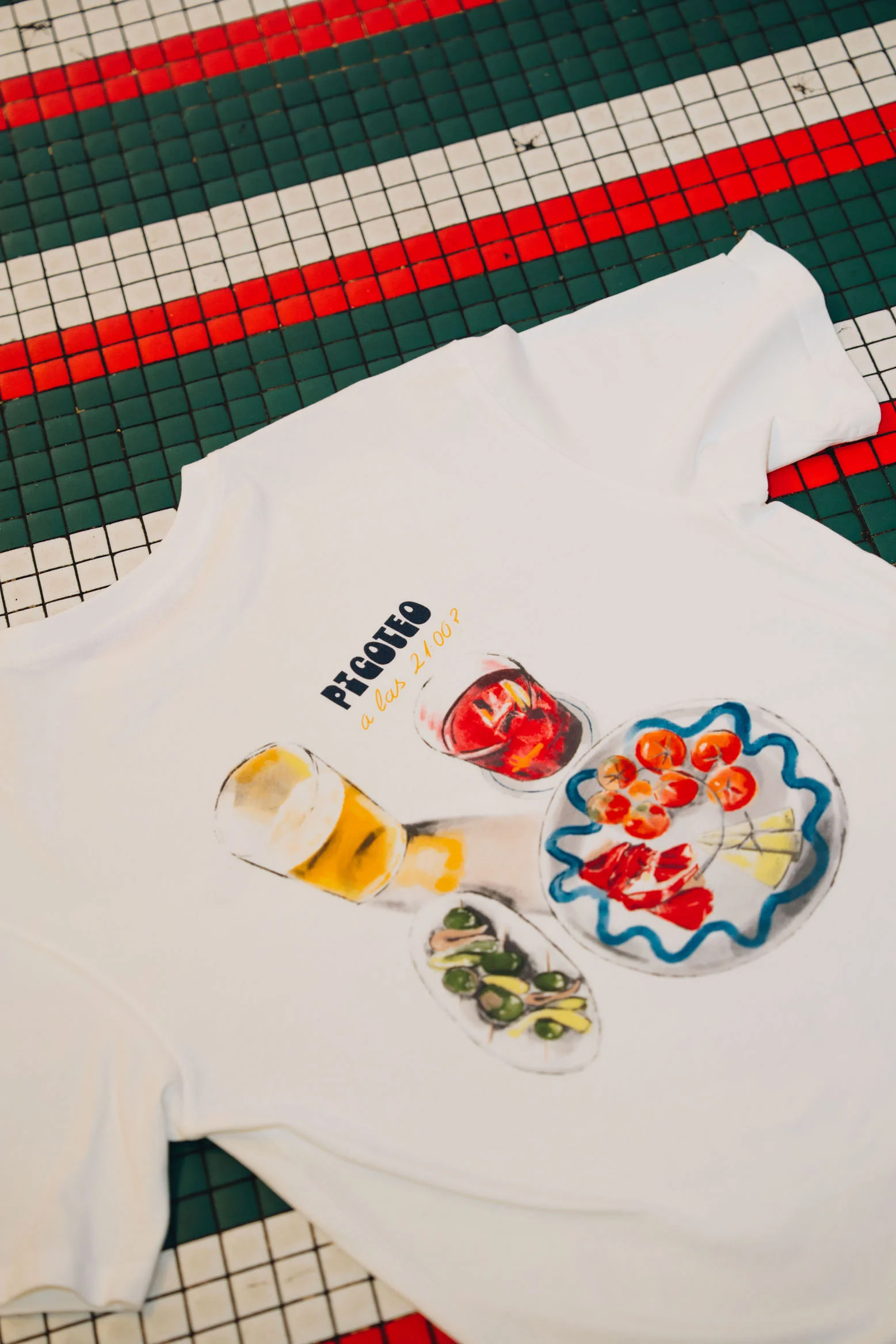 Camiseta confort "picoteo"
