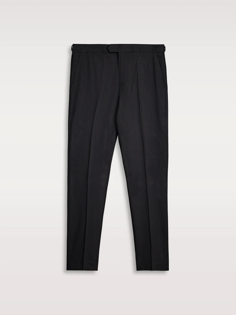 Pantalón traje slim fit noche